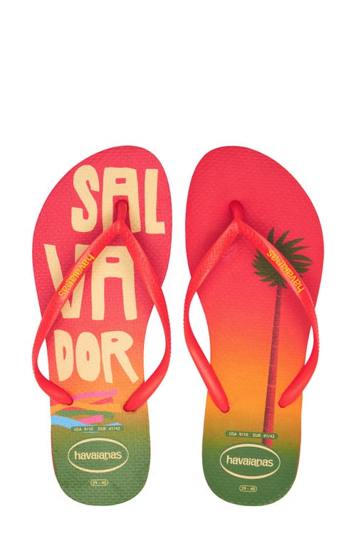 HAVAIANAS HAVAIANAS SLIM POSTCARD FLIP FLOP