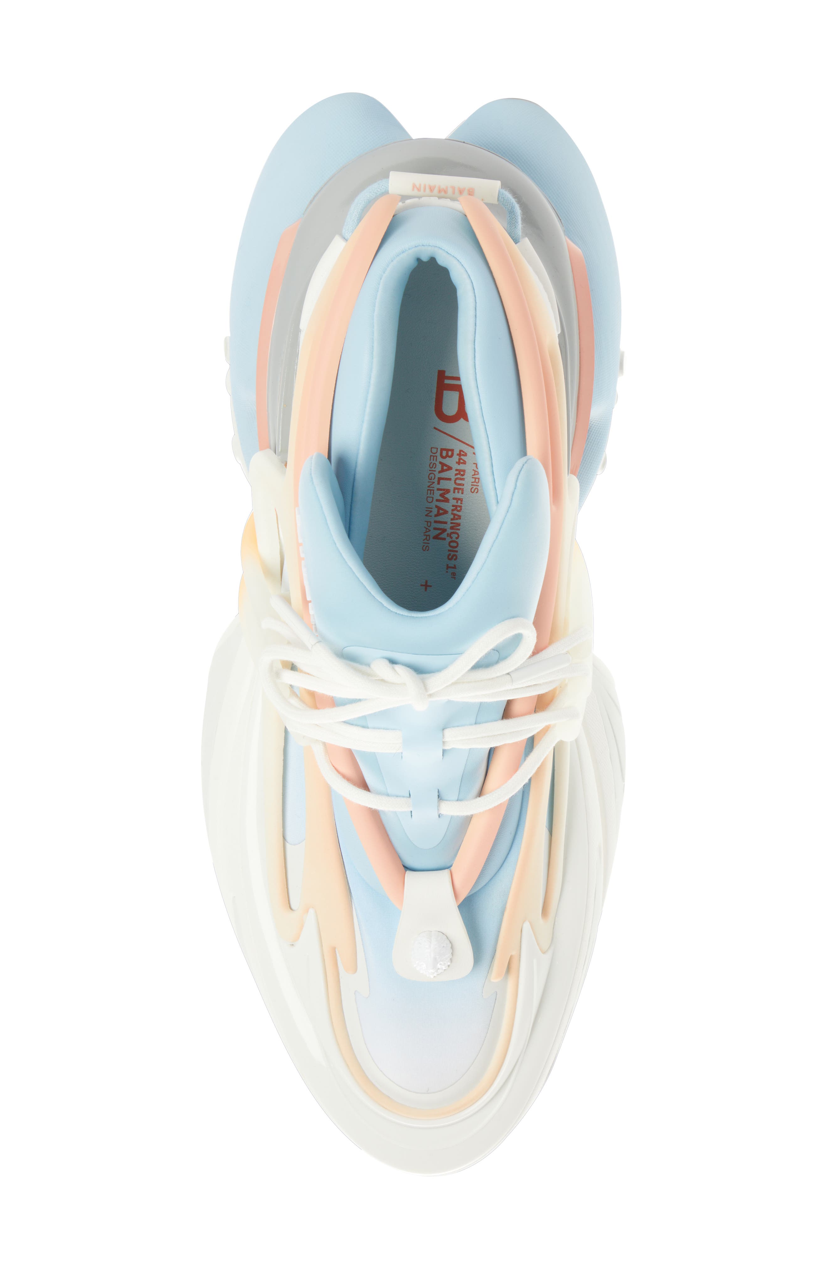 Balmain Unicorn Low Top Sneaker, Alternate, color, 