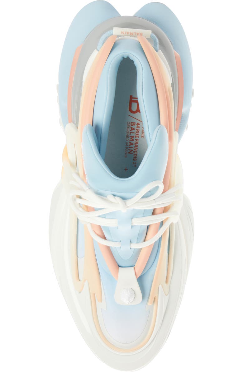 Balmain Unicorn Low Top Sneaker, Alternate, color,