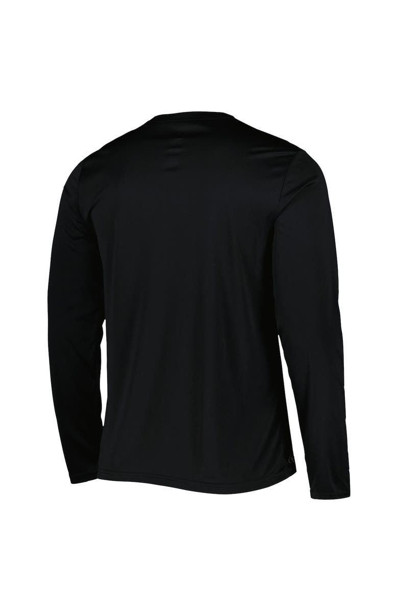 New Era Men's New Era Black Cincinnati Bengals Combine Authentic Offsides Long Sleeve T-Shirt, Alternate, color, 