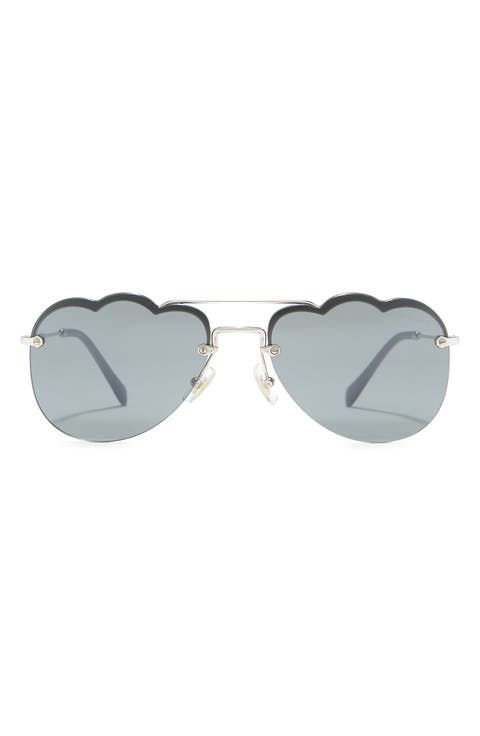 58mm Irregular Sunglasses
