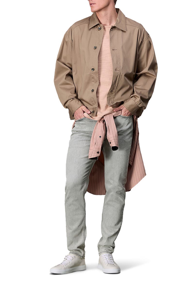 rag & bone Fit 2 Authentic Stretch Slim Fit Jeans, Alternate, color, Smoke