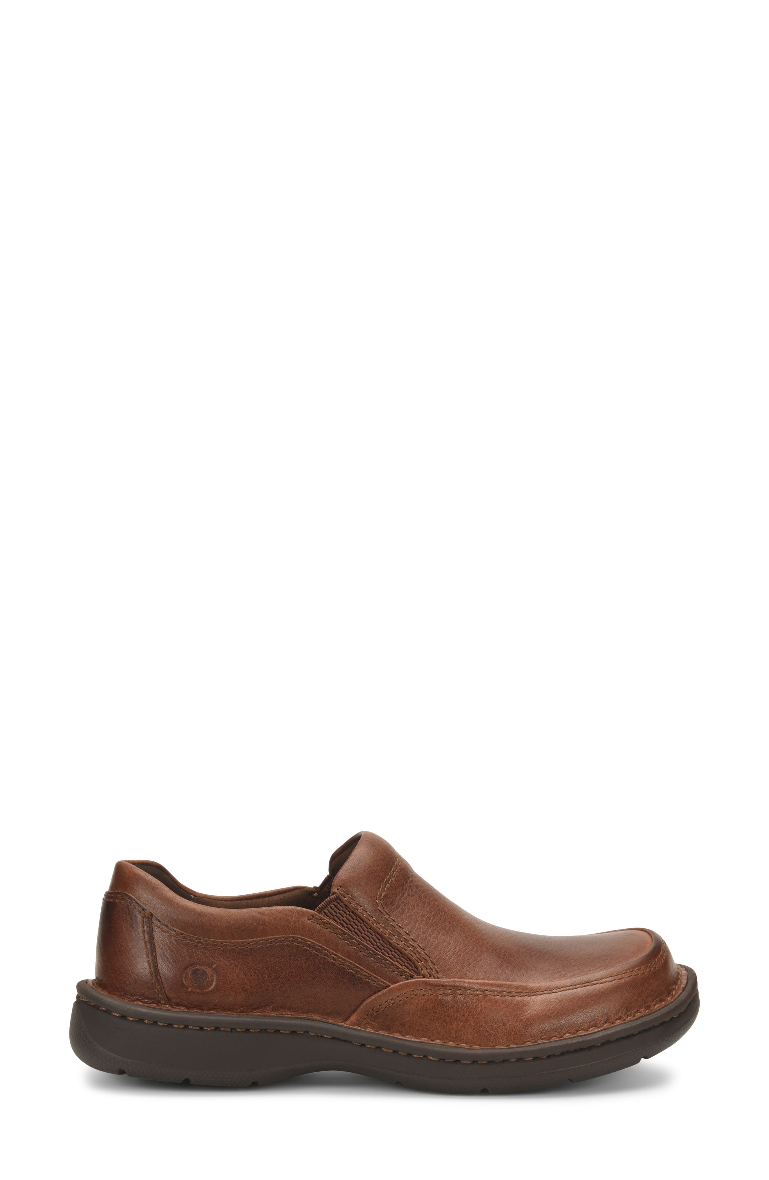 Børn 'Blast II' Slip-On, Alternate, color, Dark Tan Leather