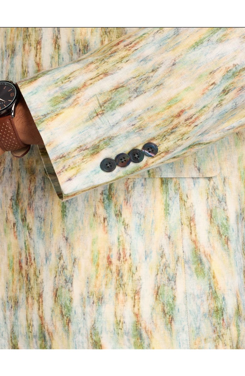 Robert Graham DXL Big & Tall  Watercolor Sport Coat, Alternate, color, Multi