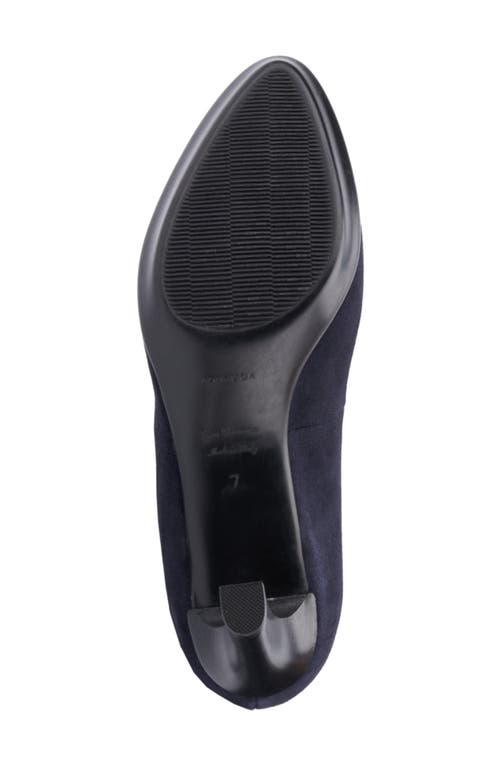 Aquatalia Raysa Platform Pump In Navy