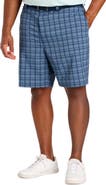 Reebok Big & Tall Plaid Tech Golf Shorts