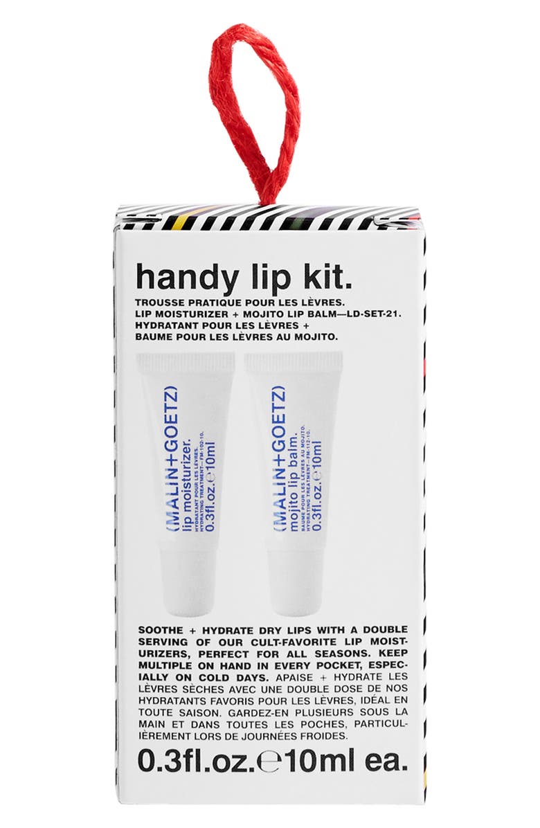 MALIN+GOETZ Hand Lip Balm & Moisturizer Set USD $28 Value, Alternate, color, 