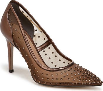 Hazel Mesh Pointed Toe Pump