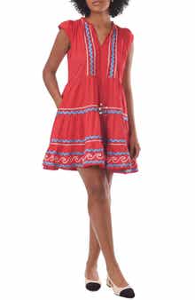 Floss Rickrack Ribbon Cotton Dress
