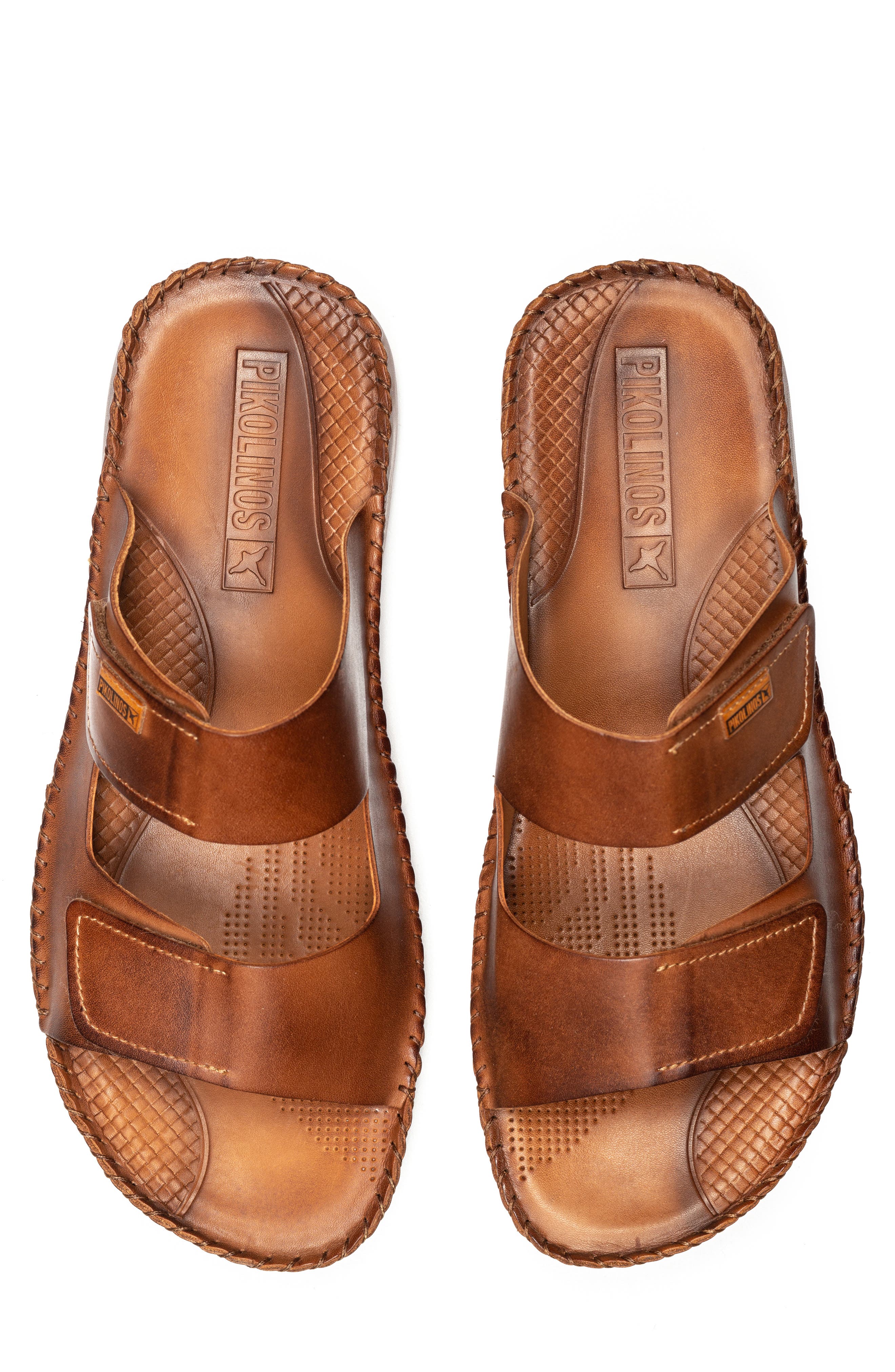 PIKOLINOS Tarifa Slide Sandal, Alternate, color, Cuero