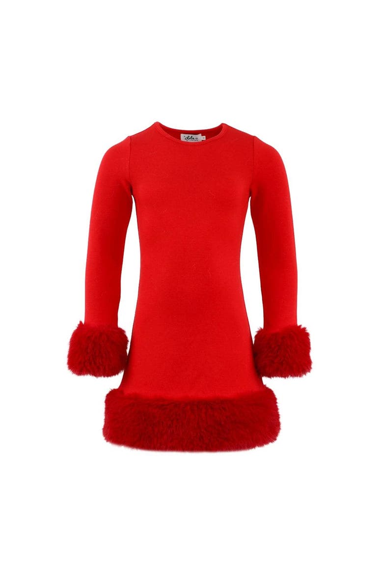 Holly Dress, Main, color, Red