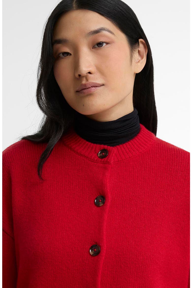 Woodhouse Cardigan, Alternate, color, CRIMSON