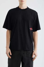 Ksubi HBL Ekcess Oversize Embroidered T-Shirt