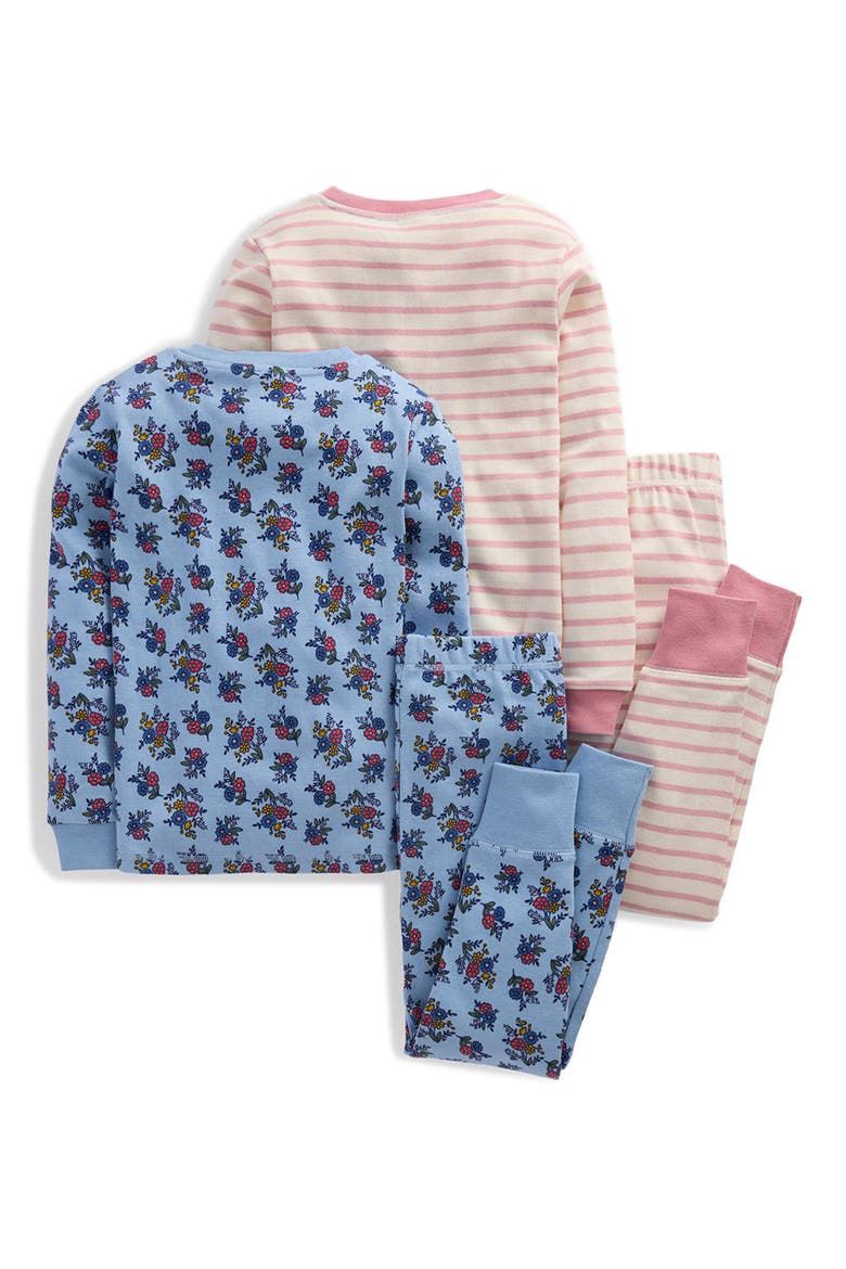 Kids' 2-Pack Cotton Pajamas, Alternate, color, FLORAL