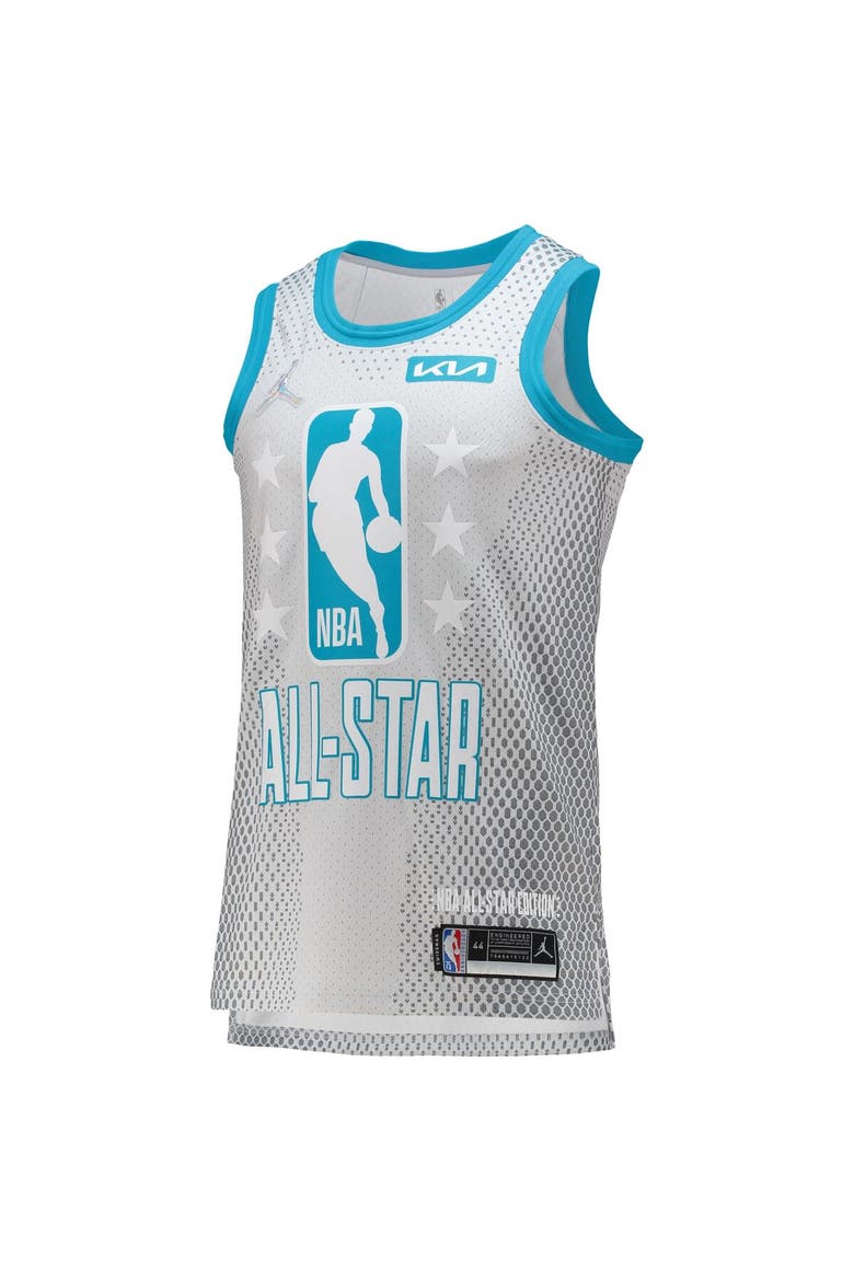 Men's Jordan Brand White 2022 NBA All-Star Game 75th Anniversary Swingman Jersey, Alternate, color, White