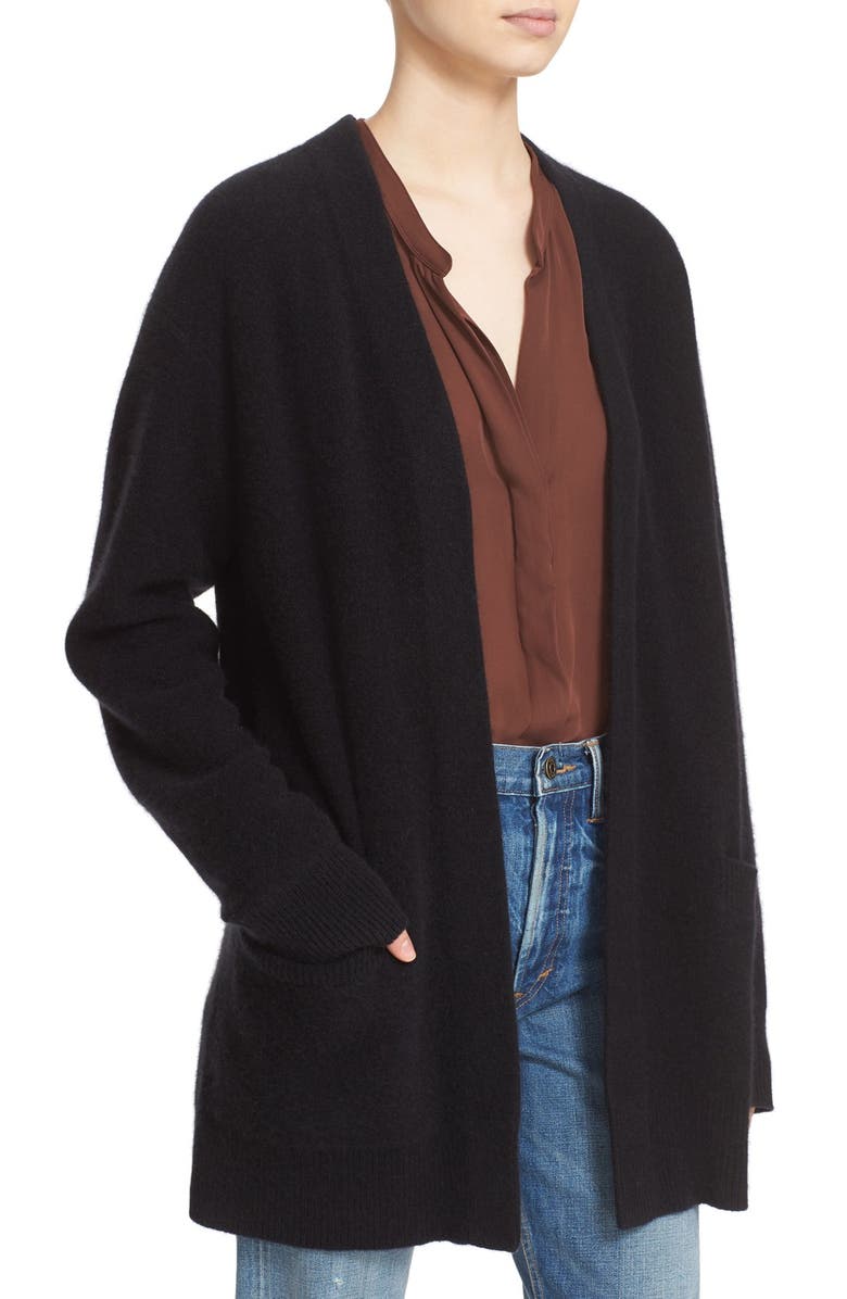 Vince Open Front Cashmere Cardigan, Alternate, color,