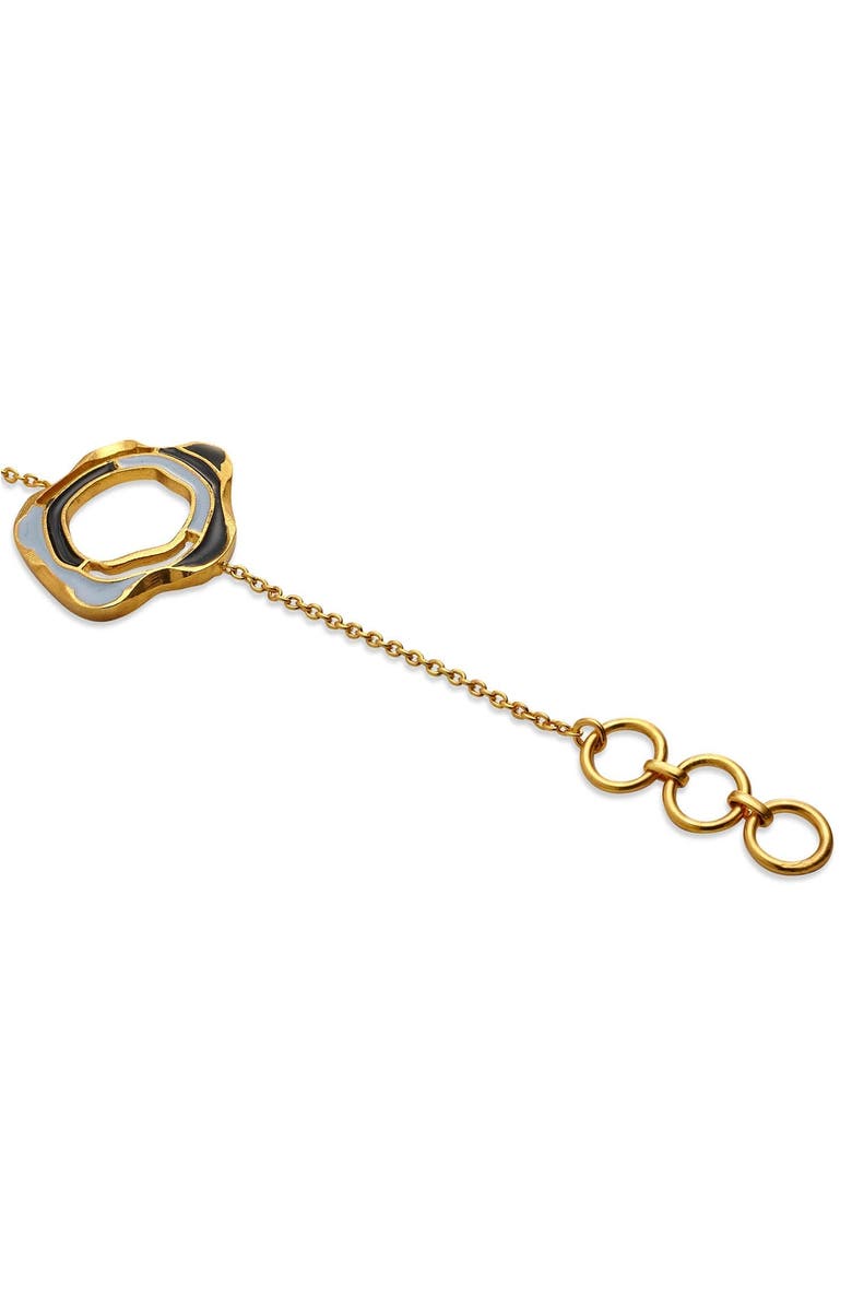 Dhwani Bansal AQUA BRACELET, Alternate, color, Gold Plated