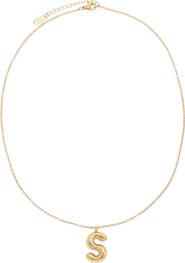 Petit Moments Bubble Initial Necklace
