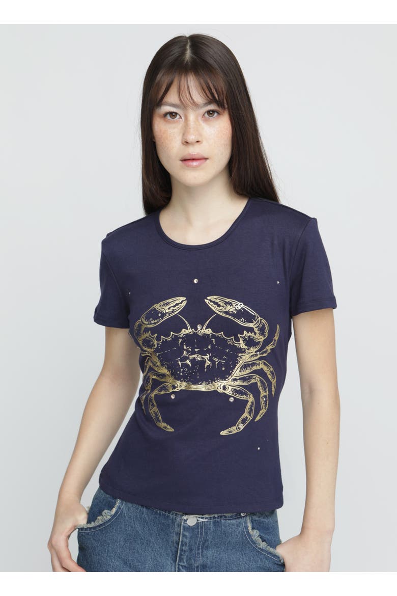 Cancer Horoscope Tee, Alternate, color, Cancer