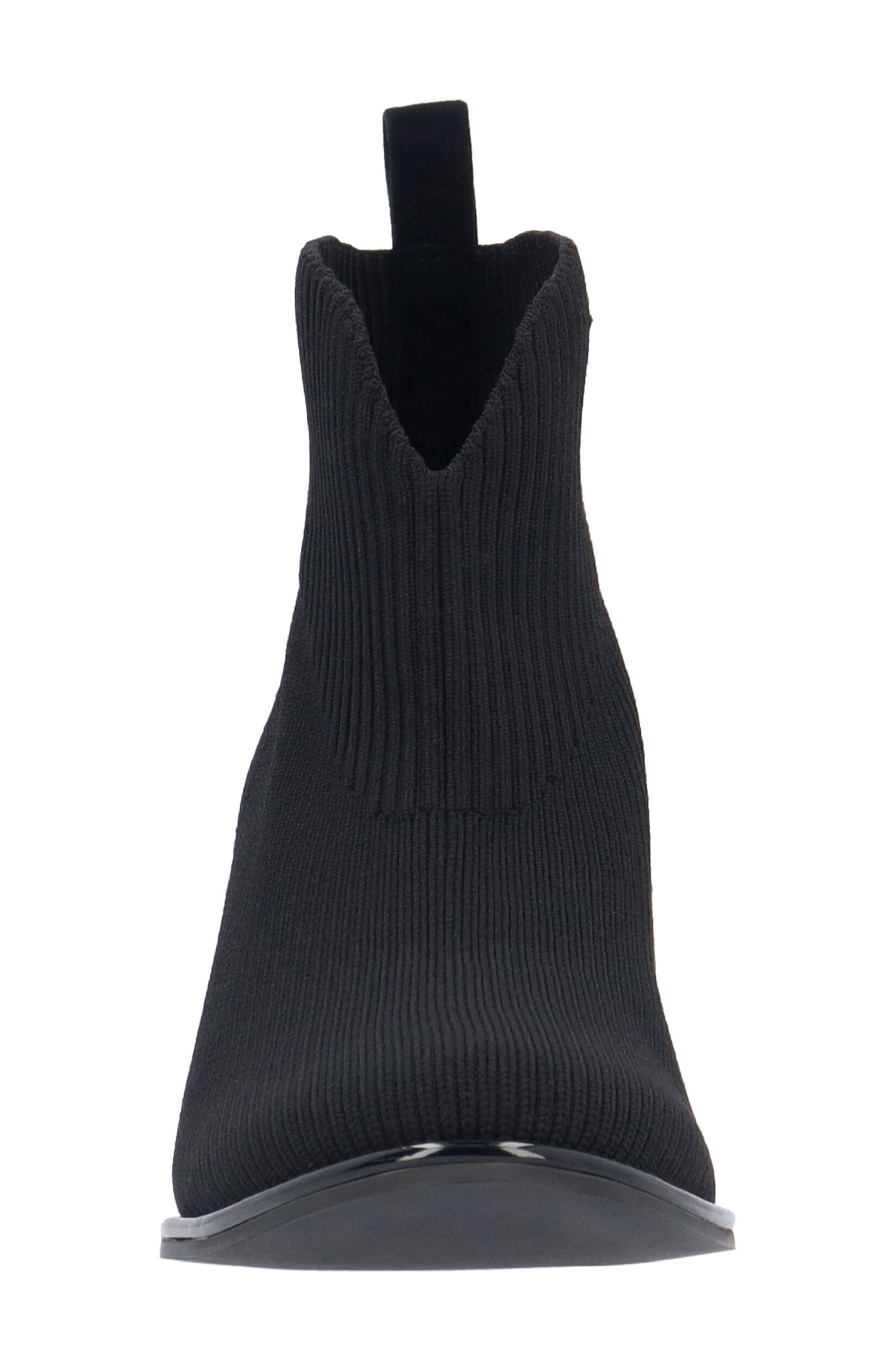L'Amour des Pieds Phinn Knit Bootie, Alternate, color, Black