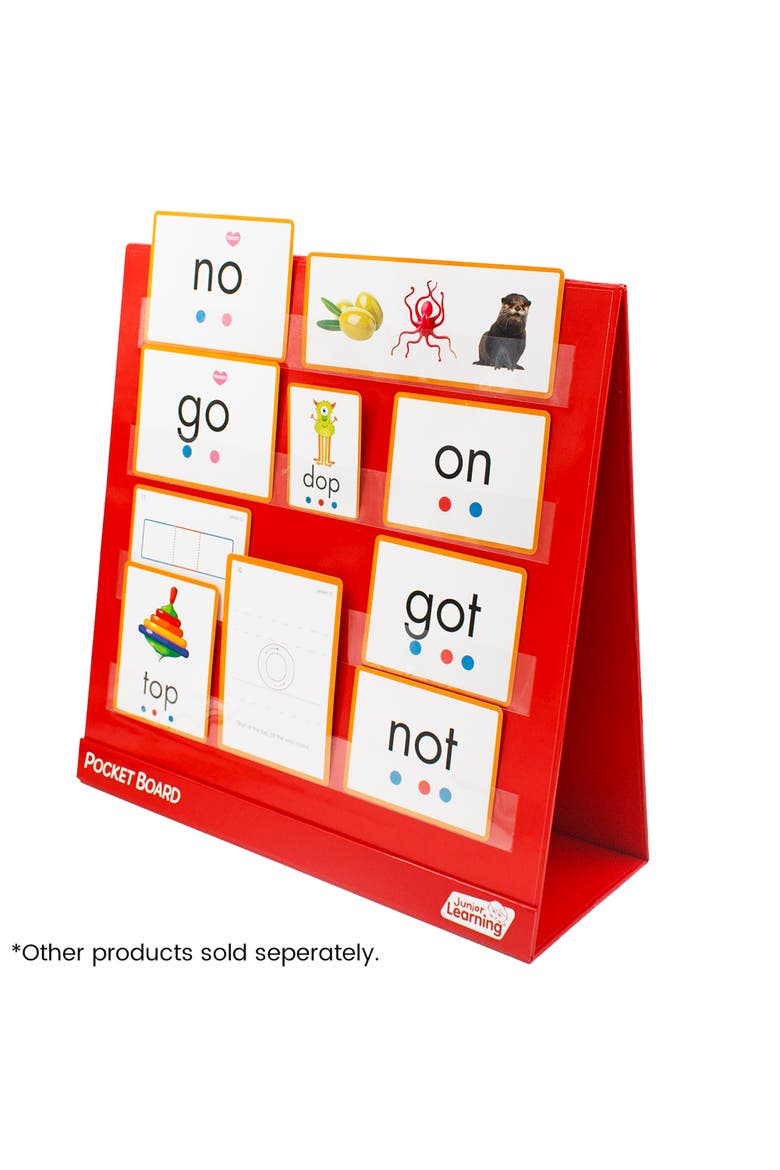 Tabletop Desk Pocket Board Chart, Alternate, color, Multicolored