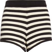 POSSE Darcy Stripe Pima Cotton Shorts
