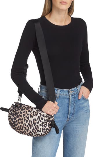 Ganni Quilted Recycled Tech Small Crossbody Bag | Nordstrom