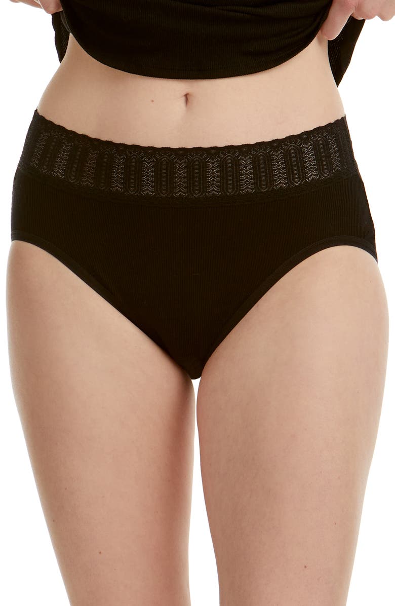 Hanky Panky Rx<sup>™</sup> French Briefs, Main, color, Black