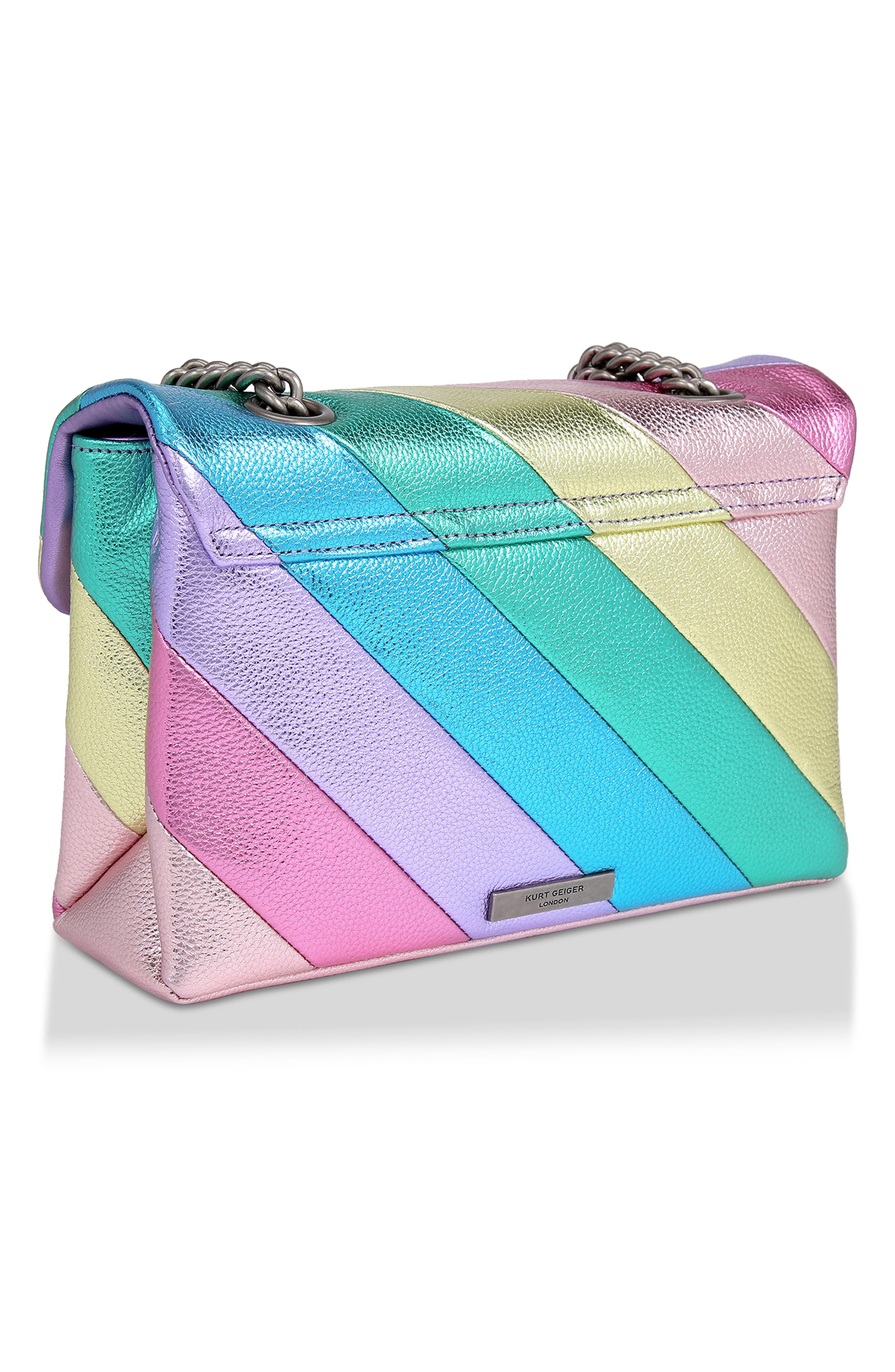 Kurt Geiger London Kensington Leather Convertible Shoulder Bag, Alternate, color, 