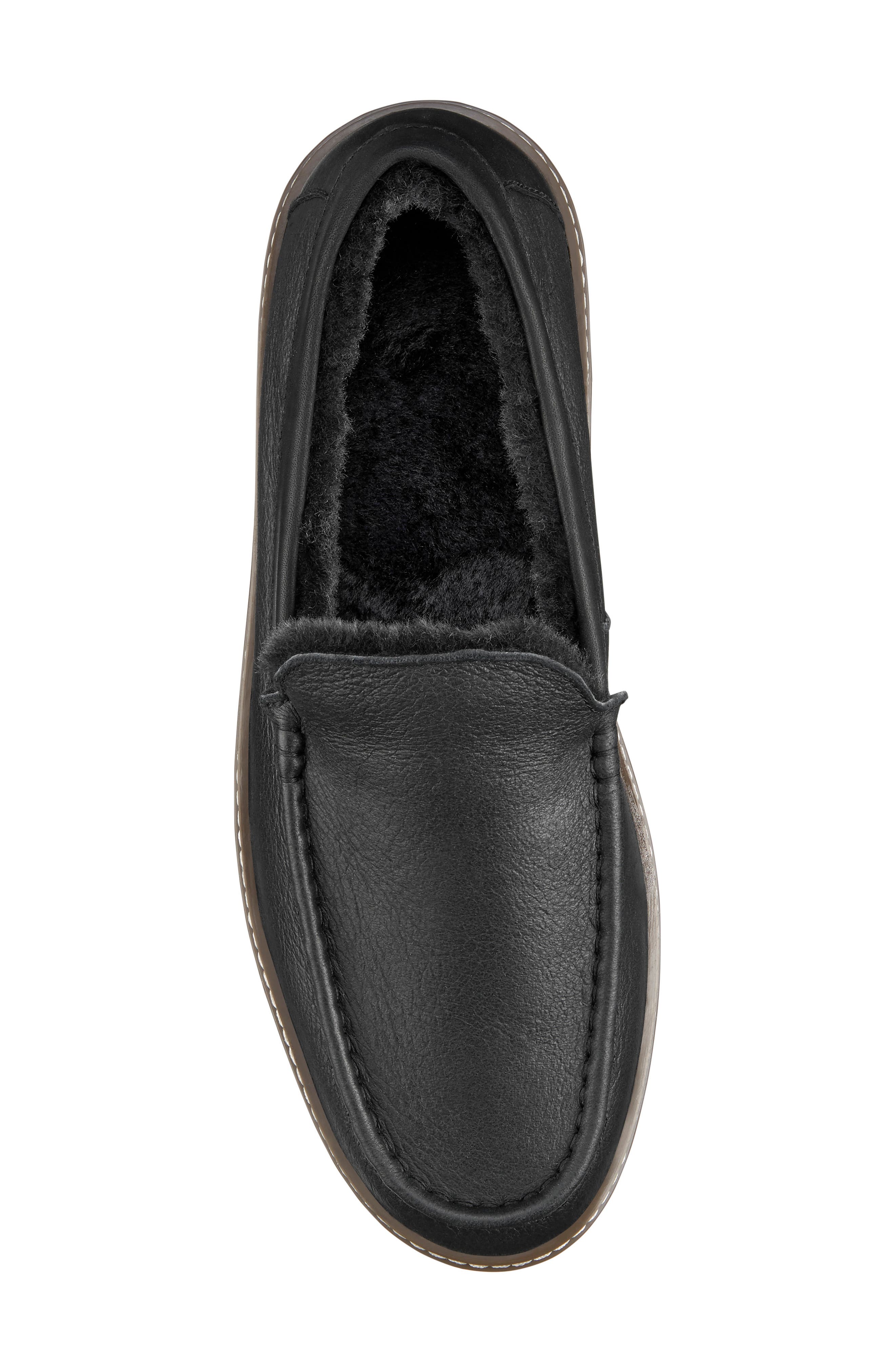 Johnston & Murphy McGuffey Genuine Shearling Lined Slip-On, Alternate, color, 