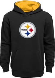 Outerstuff Youth Black Pittsburgh Steelers Prime Pullover Hoodie