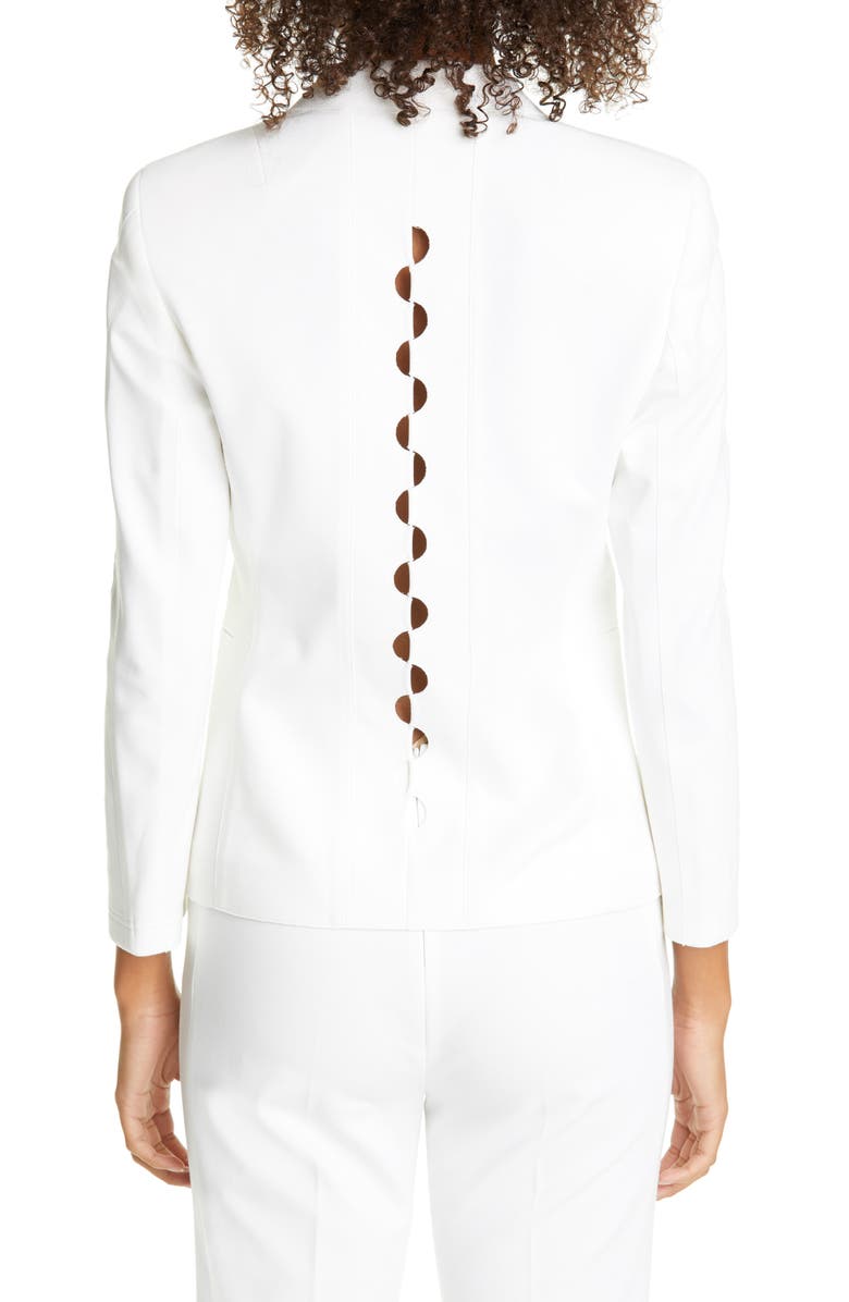 Akris punto Laser Cut Jacket, Alternate, color, 