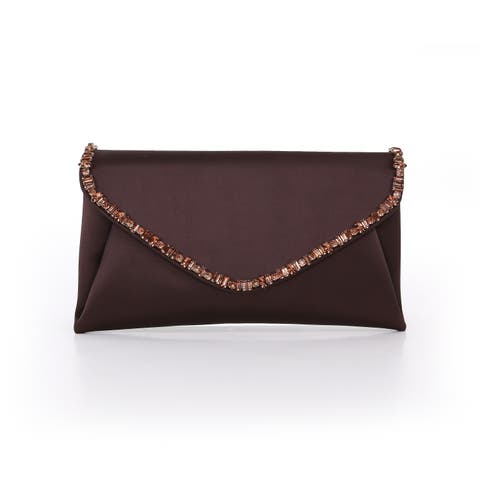 Mika Mix Crystal Neckline Envelope
