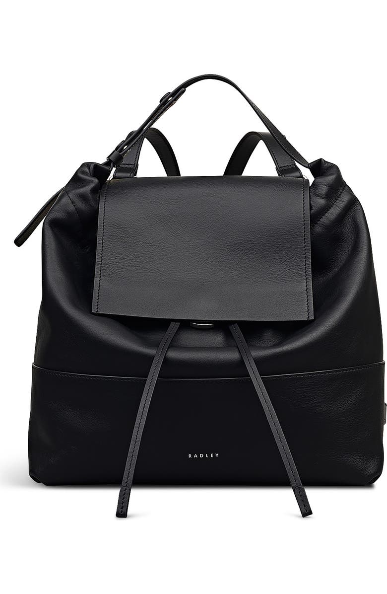 Radley The Portobello Medium Drawstring Backpack, Main, color, Black
