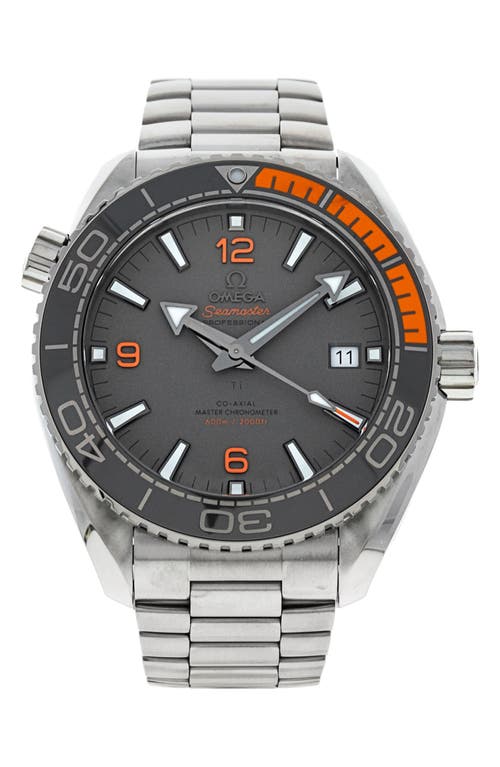 WATCHFINDER & CO. WATCHFINDER & CO. OMEGA PREOWNED 2021 PLANET OCEAN BRACELET WATCH, 44MM