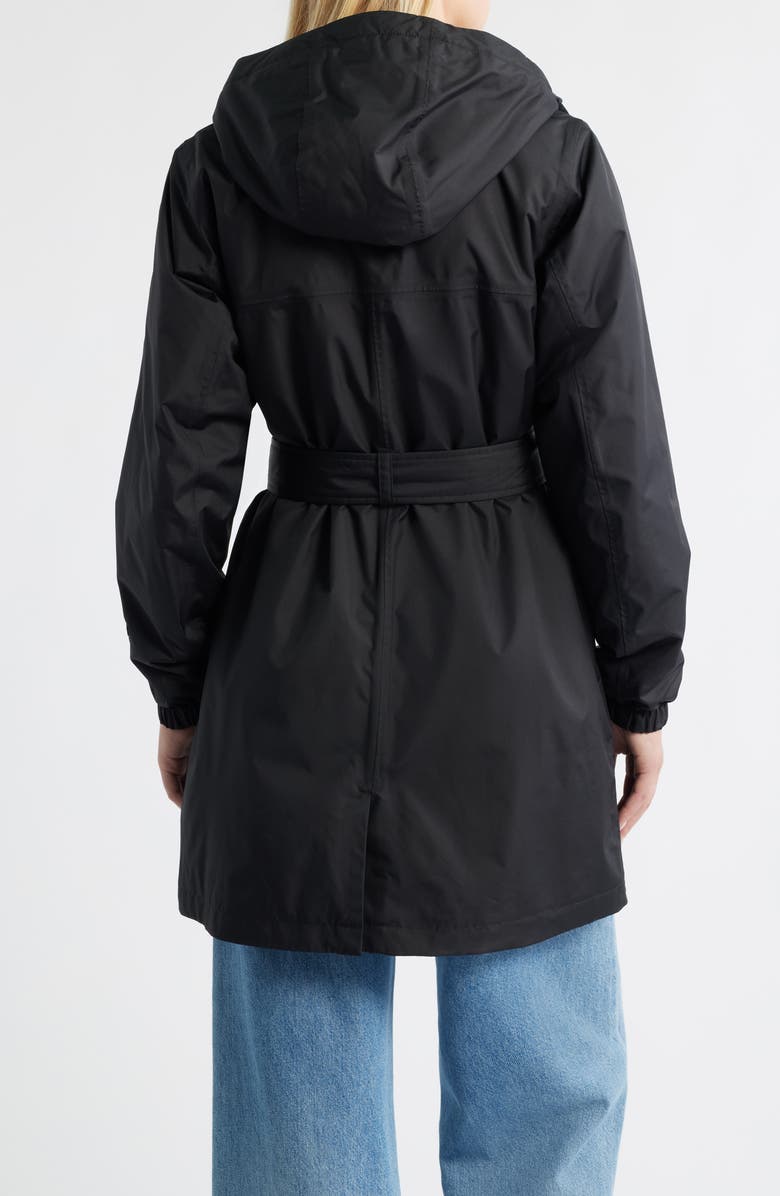 Helly Hansen Classic Insulated Trench Coat, Alternate, color, Black