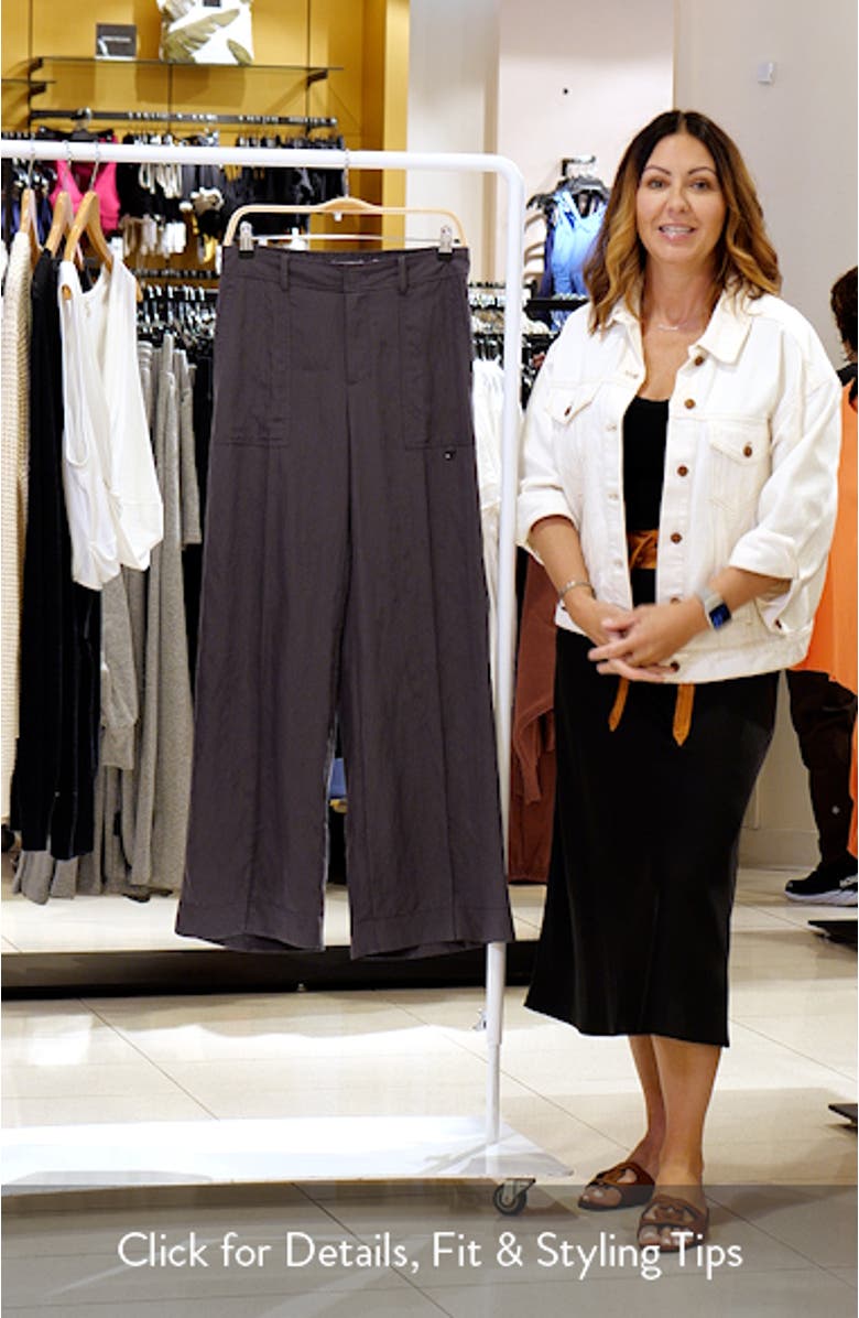 Utility Straight Leg Pants, sales video thumbnail