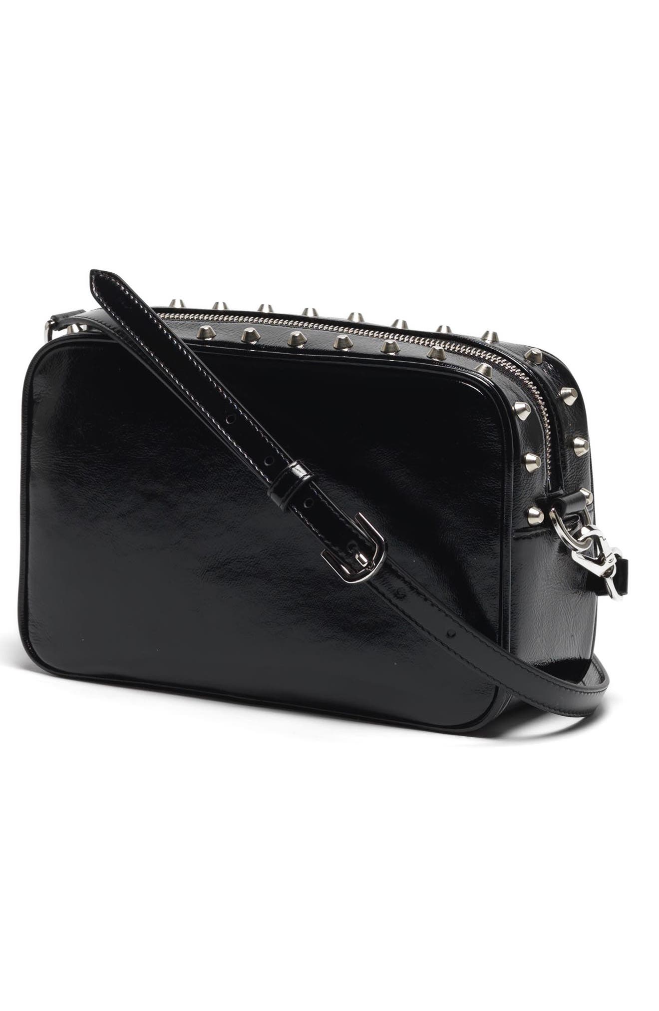 Golden Goose Star Leather Camera Bag, Alternate, color, 