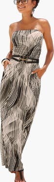 LASCANA Women's Bandeau Maxi Dress
