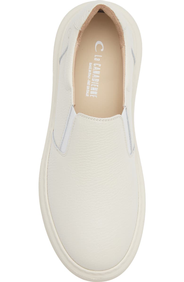 La Canadienne Virginia Slip-On Sneaker, Alternate, color, Off White