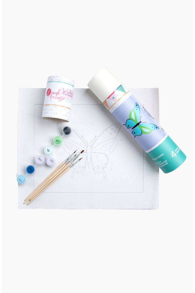Butterfly Paint-by-Numbers Kit, Alternate, color, Light Purple
