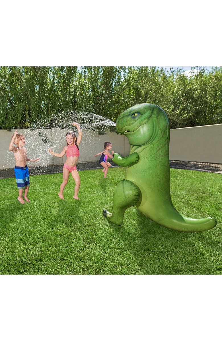 H2OGO! Inflatable Dinomite Sprinkler, Alternate, color, Green
