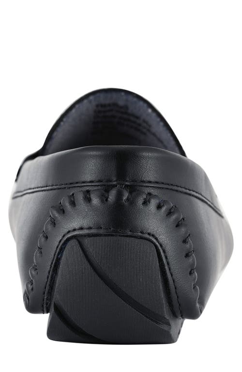 Tommy Hilfiger Atino Logo Strap Driver In Black