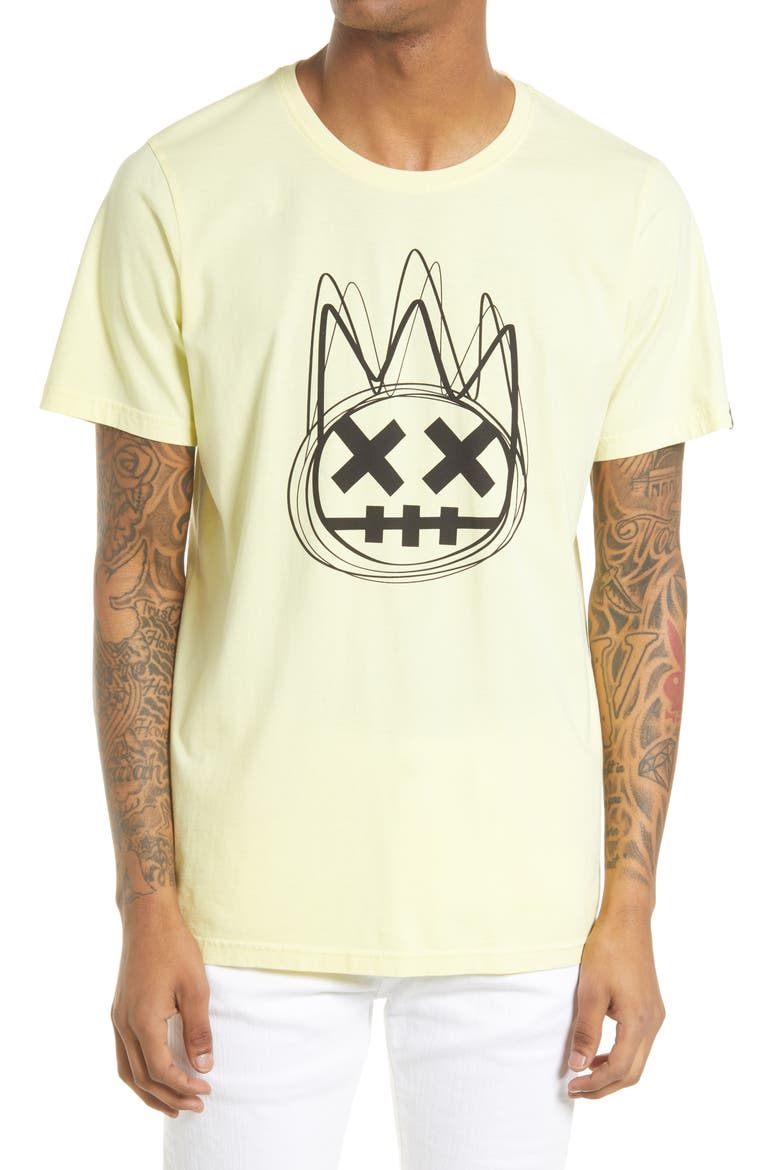 Shimuchan Men's Graphic Tee, Main, color, LEMONADE
