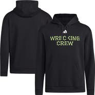 adidas Men's adidas  Black Texas A&M Aggies Glow Halloween Wrecking Crew Pullover Hoodie