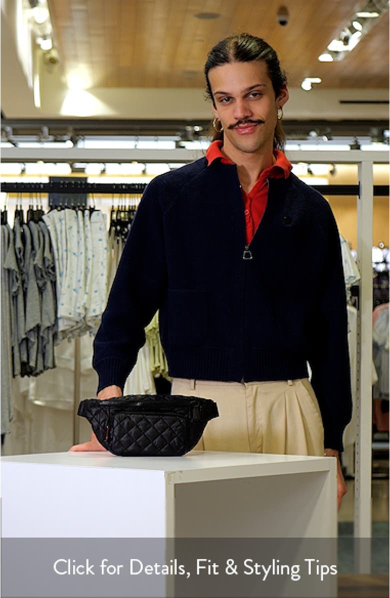 Small Metro Quilted Nylon Sling Bag, sales video thumbnail