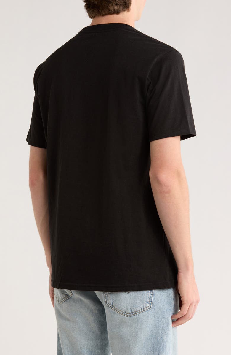 Volcom Crisp Stone Fill Graphic T-Shirt, Alternate, color, Black