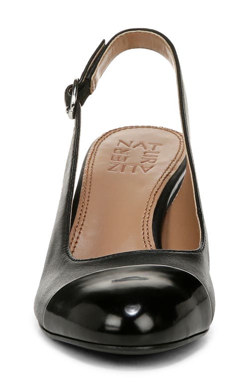 Naturalizer Banks-sling Slingbacks In Black