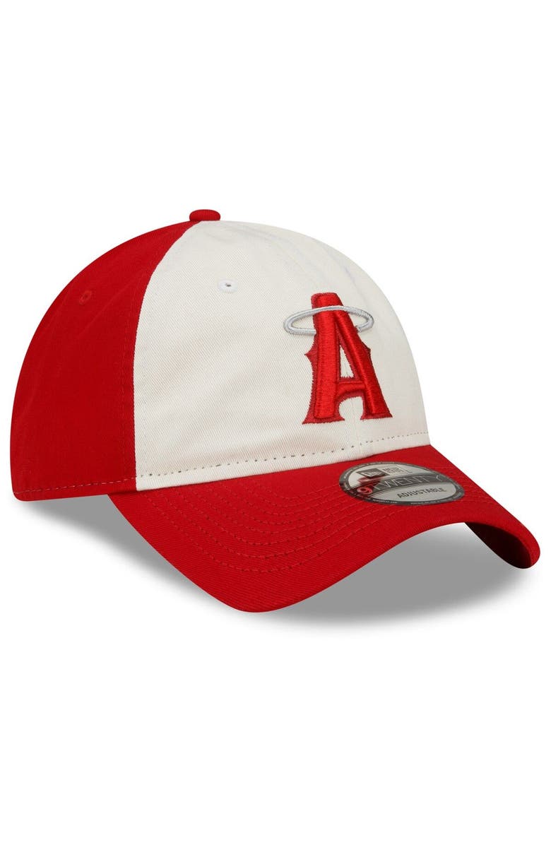 New Era Men's New Era Red Los Angeles Angels 2022 City Connect 9TWENTY Adjustable Hat, Alternate, color, 