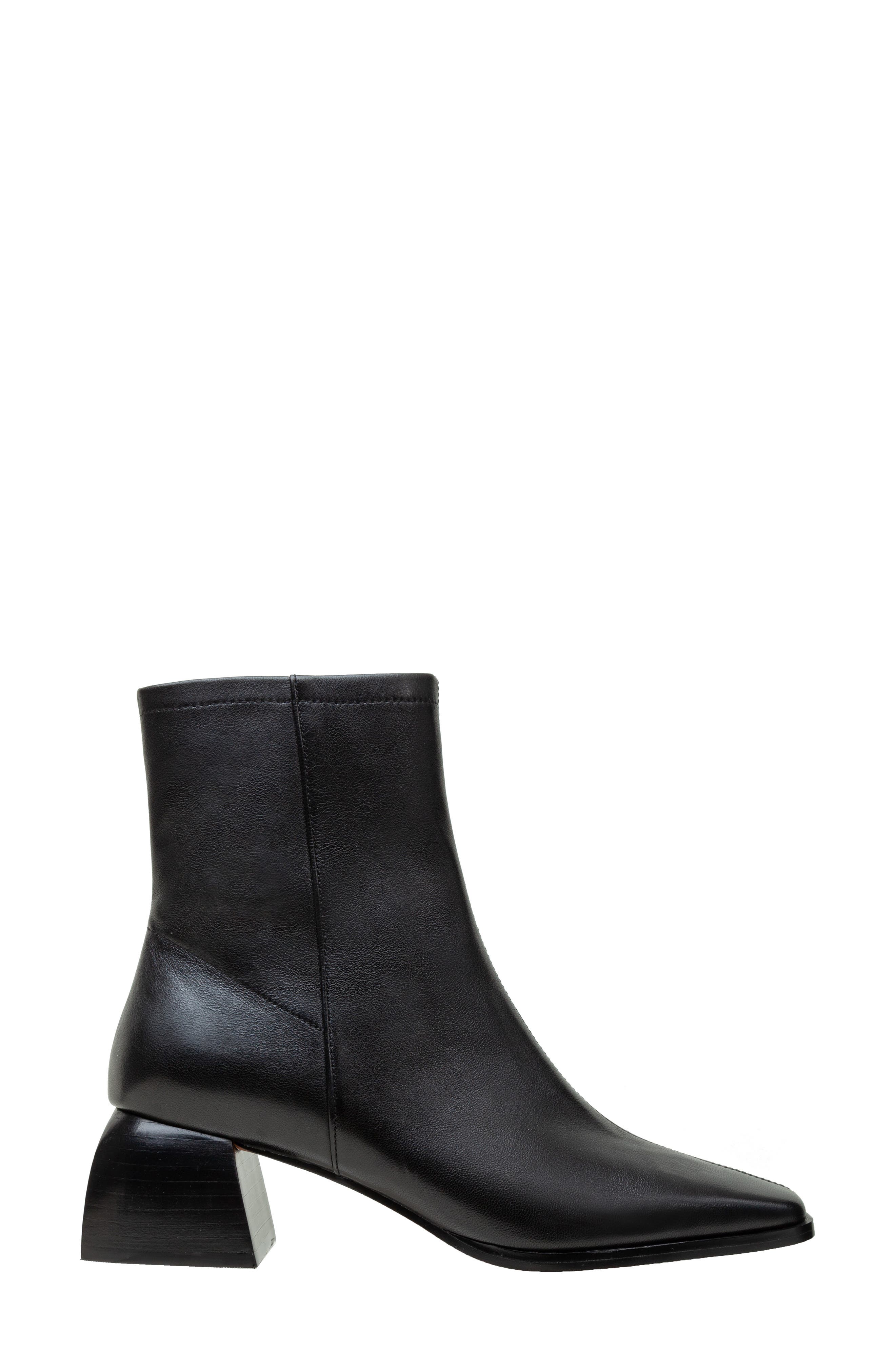 Linea Paolo Saylor Square Toe Boot, Alternate, color, Black